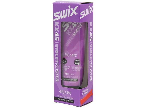 Swix KX45 Violet Klister -2C til 4C